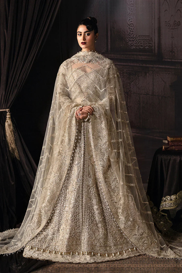 Margaret Wedding Dress – Zari Embroidered Gown & Dupatta