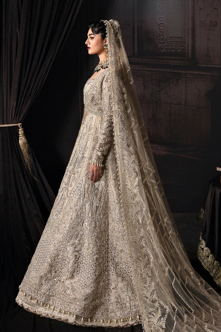 Margaret Wedding Dress – Zari Embroidered Gown & Dupatta